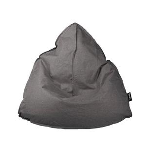 Beanz Easy Bean Raw Edge Linen Look Dark Grey