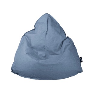 Beanz Easy Bean Raw Edge Linen Look Denim