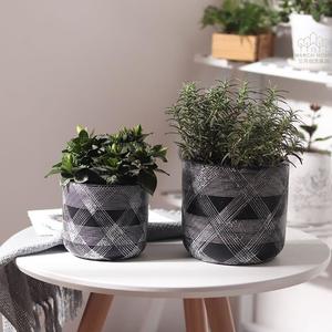 Products: Cement Flower Pots Set of 2