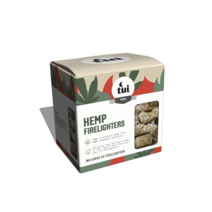 Products: Tui Hemp Firelighters 32 Pack