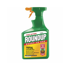 Products: Round Up Fast Action Ready to Use Weedkiller