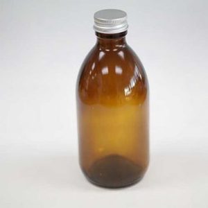 Amber Bottle 300ml with Pump