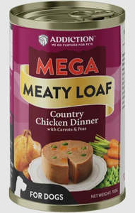 Pet Food: Mega Meaty Loaf Country Chicken Dinner 700g