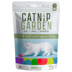 Cats: Catnip Garden Puffs 20pk