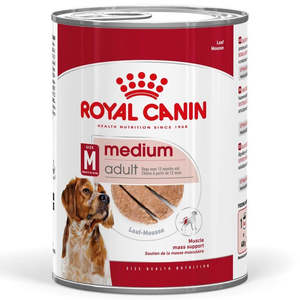 Dog Cat Food: Royal Canin Loaf Medium Adult - 410g