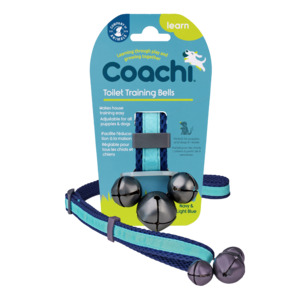 Health Clean Up: Coachi Toilet Training Bells Navy & Light Blue