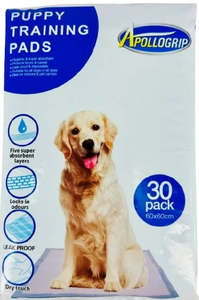 Puppy Training Pads 60x60cm 30pk
