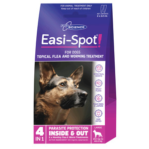 Health Flea Worm: Petscience Easi-Spot Flea & Worm