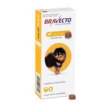Health Flea Worm: Bravecto Dog XS 2-4.5KG