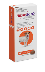 Bravecto Dog S 4.5-10KG