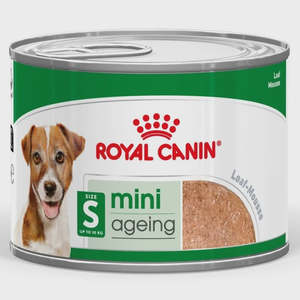 Dog Food: Royal Canin Loaf Mini Ageing - 195g