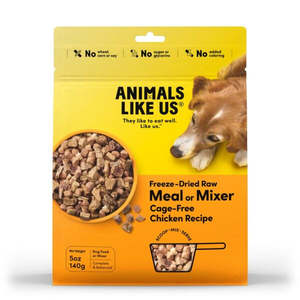 Dog Food: Animals Like Us Meal Mixer Cage-Free Chicken 140g