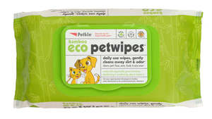 Petkin Bamboo Eco Ear Wipes 80pk