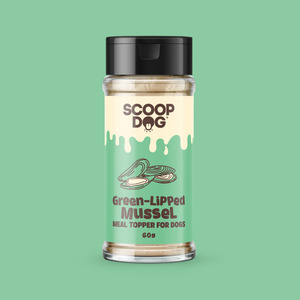 Scoop Dog Green Lipped Mussel Topper 100g