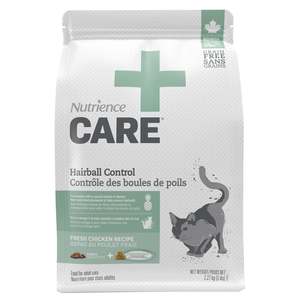 Cat Food: Nutrience Care Cat Hairball Control