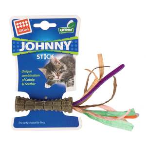 Cat Toys: GiGwi Catnip Johnny Stick