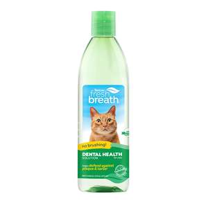 Cat Health Wellbeing: Tropiclean Fresh Breath Dental Solution Cats