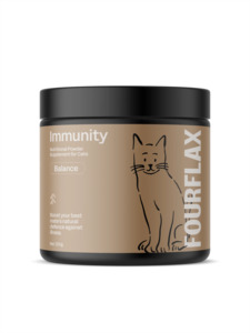 Cat Health Wellbeing: Fourflax Feline Immunity