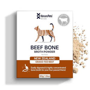 Cat Health Wellbeing: Korure Pets Cat Beef Bone Broth
