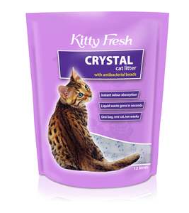 Cat Litter: Kitty Fresh Crystal Litter