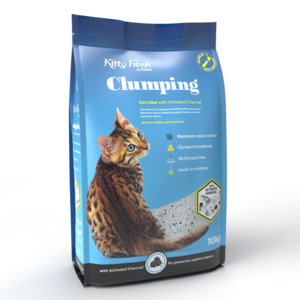 Cat Litter: Kitty Fresh Carbon Clumping Litter