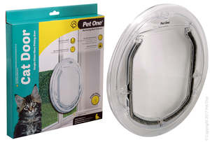 Pet One Cat Door Single Glaze