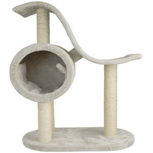 Cat Scratchers: Trouble & Trix Leo Wave Grey