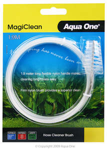 Fish Maintenance: Aqua One MagiClean Hose Brush 1.9m