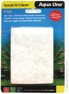 Fish Maintenance: Aqua One Algae Pad Fine