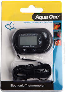 Fish Heating: Aqua One Thermometer LCD Electronic