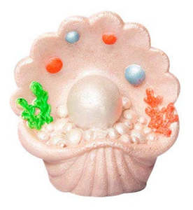 Fish Decorations: Ornament Giant Clam With Pearl