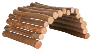 Small Pet Housing: Flexible Wooden Bridge Small