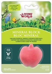 Bird Mineral Block Red Apple