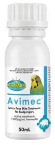 Bird Health Clean Up: Vetafarm Avimec