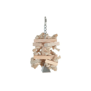 Bird Toys: Natural Knots 'n Blocks Medium