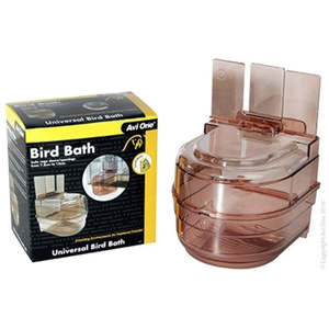Bird Cage Accessories: Avi One Bird Bath - Universal