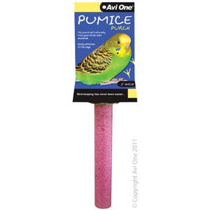 Bird Cage Accessories: Avi One Pumice Perch