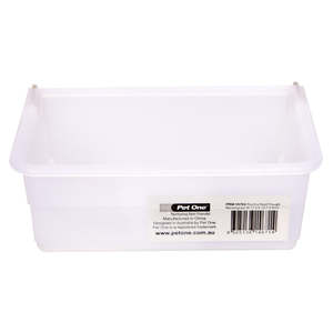 Bird Feeders Waterers: Poultry Feed Trough Rectangular