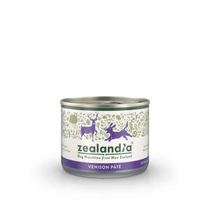 Dog Wet Food: Zealandia Dog Venison Pate