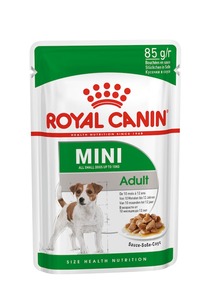 Dog Wet Food: Royal Canin Mini Adult Pouch