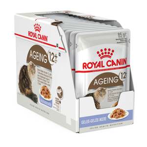 Cat Food Wet Food: Royal Canin Ageing 12+ Jelly Box 12 x 85g