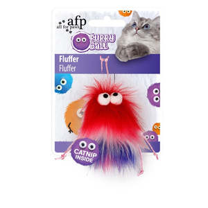 Cat Toys Toys Accessories: All for Paws Furry Ball Fluffer