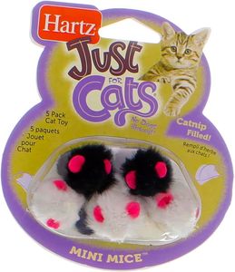 Cat Toys Toys Accessories: Hartz Mini Mice 5 pack