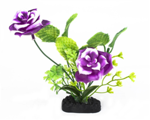 Fish Decorations Plants: Aqua World Plant Floral Beauty 15cm
