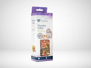 Pet Food: Topflite Timothy Cake Garden Goodness