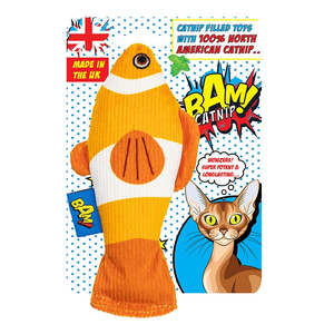 New Cat: BAM Catnip Conny Clownfish
