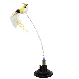 New Cat: Playology Suction Cup Spring Bird Cat Toy