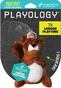 Playology Plushies Squirrel - Peanut Butter Small
