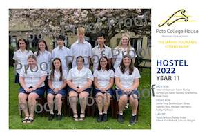 Poto College House: Year 11 Poto College House - 2022