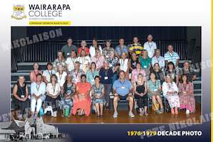 Wai Col Centenary: 1976-79 Decade Photo - Wairarapa College Centenary